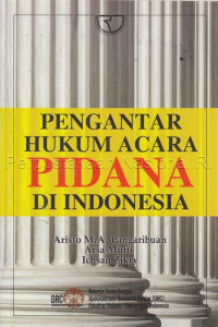 Image of Pengantar hukum acara pidana di Indonesia