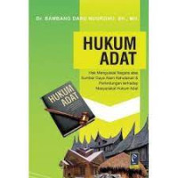 Image of HUKUM ADAT