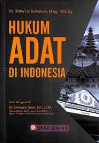 Image of Hukum Adat Di Indonesia