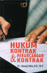 Image of HUKUM KONTRAK PERANCANGAN DAN KONTRAK