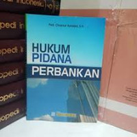 Image of Hukum pidana perbankan