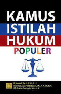 Image of Kamus Istilah Hukum Populer