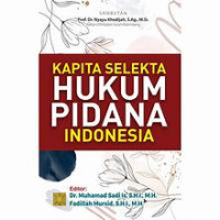 Image of Kapita Selekta Hukum Pidana Indonesia
