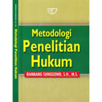 Image of Metodologi penelitian hukum