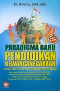 Image of Paradigma Baru Pendidikan Kewarganegaraan Panduan Kuliah Di Perguruan Tinggi