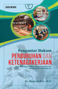 Image of Pengantar Hukum Perburuhan Kenegakerjaan