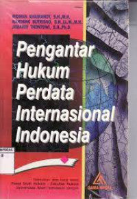 Image of PENGANTAR HUKUM PERDATA INTERNASIONAL INDONESIA