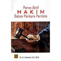 Image of PERAN AKTIF HAKIM DALAM PERKARA PERDATA