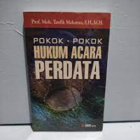 Image of POKOK-POKOK HUKUM ACARA PERDATA