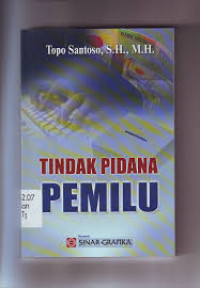 Image of Tindak pidana pemilu