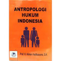 Image of Antropologi Hukum Indonesia