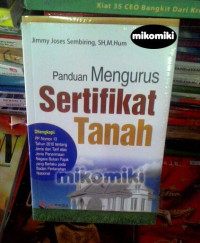 Image of Panduan mengurus sertifikat tanah