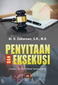 Image of Penyitaan Dan Eksekusi